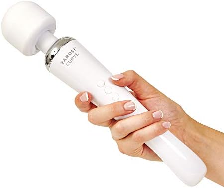 Yarosi Cordless Curve Therapeutic Device - 8 Powerful Speeds and 20 Patterns - for Muscle Aches and Sports Recovery - Rechargeable - Travel Friendly - White by Yarosi