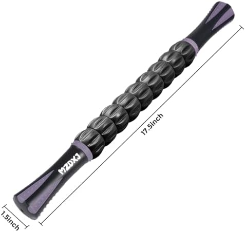 Muscle Roller Massage Roller Stick- (Dark Purple) - Image 2
