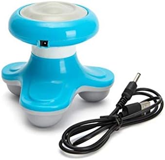 Electric Handled Wave Vibration Massager Body Massager Mini Electric Massager (English Blue) - Image 3