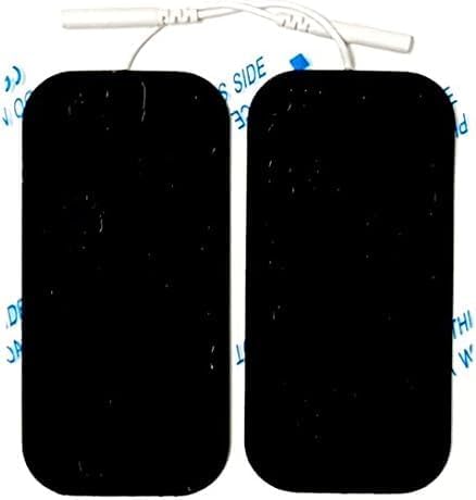 Acuzone Premium TENS Unit 40 PCS Electrodes 2"x4" Rectangular Electrode for TENS Massage - Image 3
