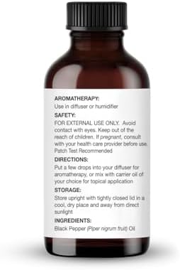 Majestic Pure Black Pepper Essential Oil for Diffuser - 1 Fl Oz - Image 6