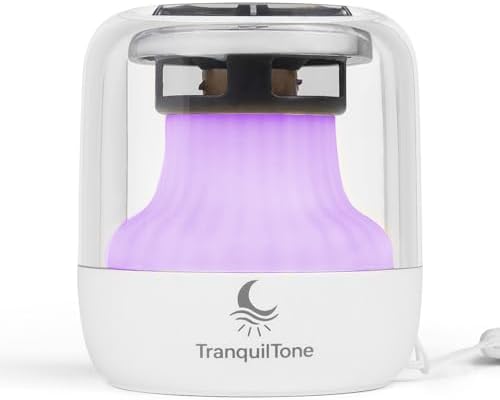 Mini White Noise Machine for Baby, Kids & Adults – 15 Calming Sounds, Soft Night Light, USB-C Rechargeable, Timer – Portable Travel Sound Machine - Image 3