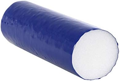 CanDo Premium TufCoat Blue Coated Foam Rollers for Muscle Restoration, Massage Therapy, Rehabilitation, Sport Recovery and Physical Therapy for Home, Clinic and Gym by CanDo
