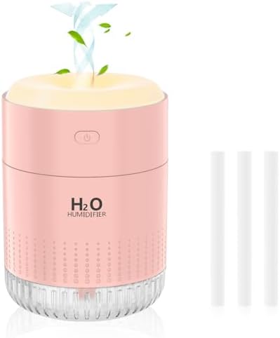 Small Humidifier for Plants, Small Plant Humidifier Indoor, Pink by 1