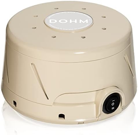 Yogasleep Dohm Classic (Tan) White Noise Machine + Travel Case, Sound Machine, Soothing Natural Sound from a Real Fan, Noise Cancelling, Sleep Therapy, Office Privacy, Travel - Image 2