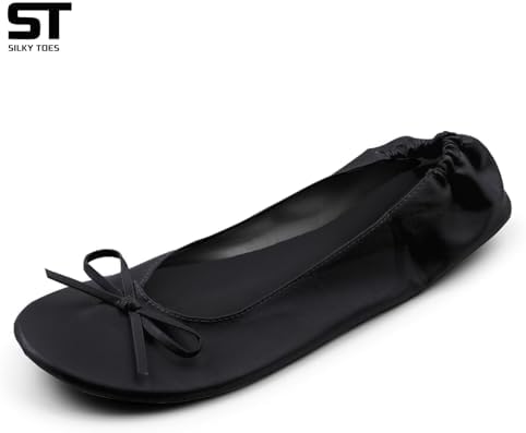 Foldable Flats for Women, Portable Ballet Shoes for Wedding &Travel Comfort - Image 3