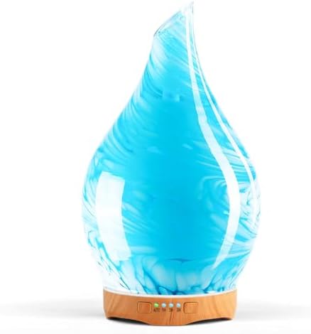Porseme Essential Oil Diffuser 280ml Handmade Glass Diffuser 7H Runtime by Porseme
