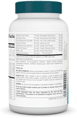 Source Naturals Wellness Formula, Advanced Immune Support - 90 Tablets - Image 3