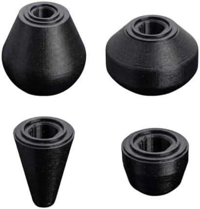 Massage Gun Attachments Set Compatible with Mini 1st Gen, Deep Tissue Massage Heads Kit with Ball Cone Thumb Tips for Muscle Recovery and Trigger Point Relief by Unknown