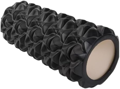 High-Density Foam Roller for Recovery and Relaxation, Muscle Massage and Myofascial Trigger Point Release, Relieves Muscle Pain, Improves Mobility (Black) - Image 4