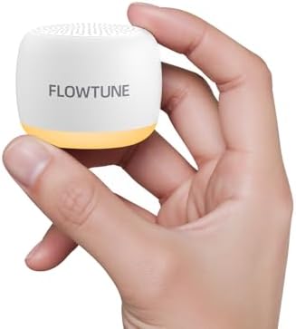 FLOWTUNE Sound Machine with Night Light White Noise Machine for Baby Adults, 18 Non-looping Sounds, Timer, Memory Function, Portable Sleep Sound Therapy Gift by FLOWTUNESoundWorld