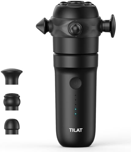 M1 Mini Massage Gun–High Frequency Vibration Massager for Pain Relief by TILAT