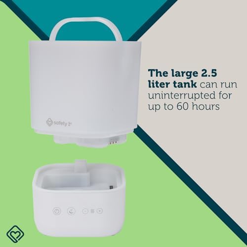 Safety 1st Comforting Cool-Mist Top-Fill Humidifier, White - Image 6