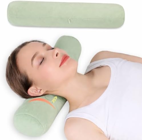 Neck Roll Pillow,Cervical Neck Pillow Bolster Pillow for Sleeping by AntiCellulite