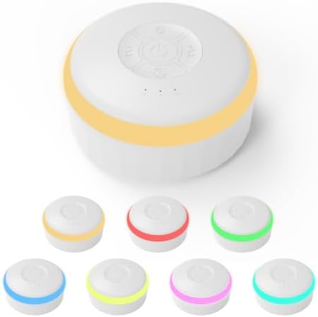 White Noise Sound Machine with Night Light for Sleep Baby Adults by TXNZYSSWHITENOISEMACHINE