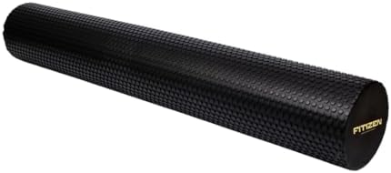 Fitizen Foam Roller – Muscle Massage Rehab Stiff Back Pain Physical Therapy Deep Tissue Firm Exercise Equipment Home Gym Stress Yoga Pilates for The Fit Citizen by FitNation by FITNATION