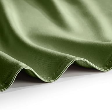 YnM Exclusive Cooling Duvet Cover for Weighted Blankets with 16 Strings (Matcha Green, 48"x72") - Image 4
