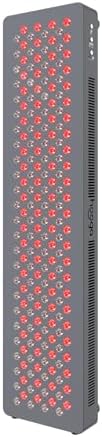 Hooga HG1000 Full Body Red Light Therapy Panel, 200 LEDs, 660nm Red & 850nm Near-Infrared Light, Built-in Timer, Door Hanging Kit by Hooga
