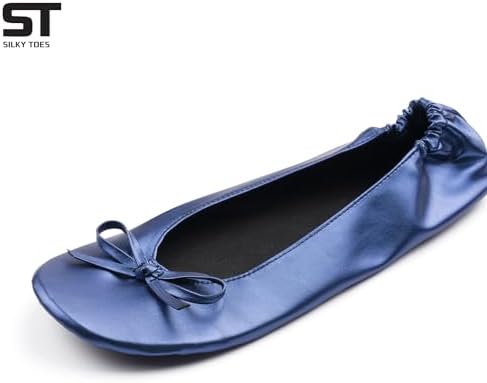 Foldable Flats for Women, Portable Ballet Shoes for Wedding &Travel Comfort - Image 3