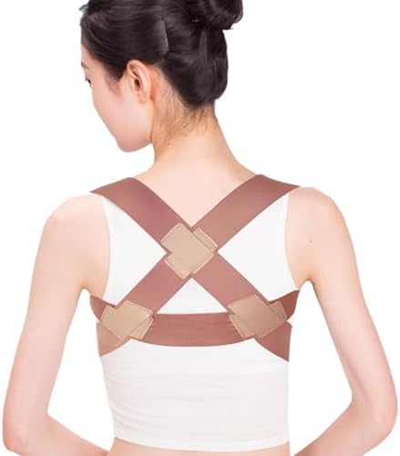 Posture Corrector for Women,Upper Back Brace Pain Relief(Medium) by Malloraned