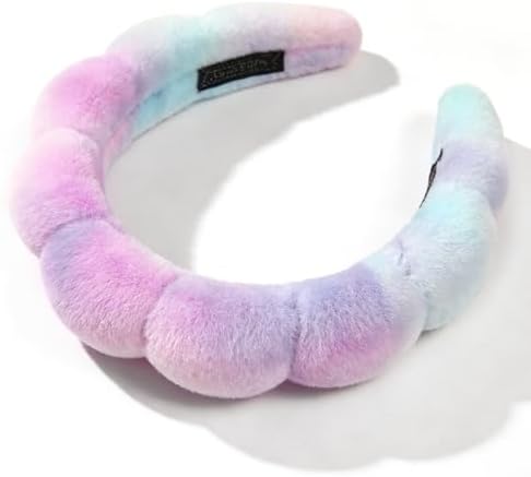 Ayesha Spa Headband for Washing Face Makeup Skincare Fuzzy Sponge Hair band - Image 5