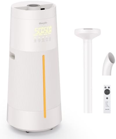 Humidifier for Large Room-6.3Gal Cool Mist, Top Fill,3000ft²,Beige by PeaceCozinessComfortable