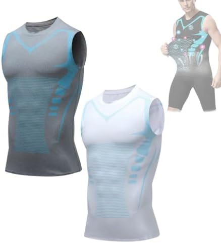 V2 Compression Vest V Boost Shape Wear Shirt Men Feel The Power of Confidence, Energy & Strength by Unknown