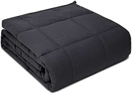 Weighted Blanket 20lbs Queen Size Dark Grey 60"x80" Weighted Blankets for Adults Heavy Blanket are Comfortable and Cozy by PRETTY+NIGHT