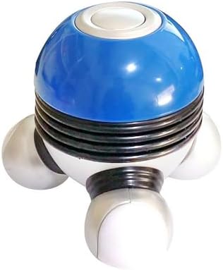 Mini Handheld Massager Portable Vibrating Body Massager (Blue) by QHUDLV