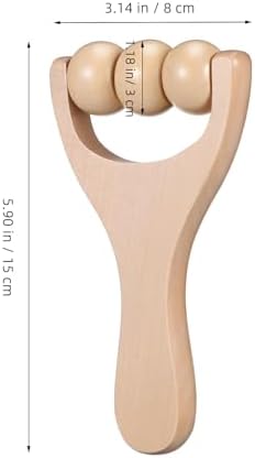 Ciieeo 4pcs Wooden Massage Roller Set, Full Body Massage Roller Tool for Hand, Foot Leg Recovery, Home Self Tools - Image 3
