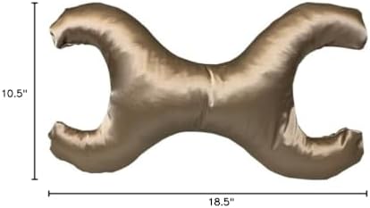 Save My Face!" La Petite Pillow (Taupe, Silk) - Image 5