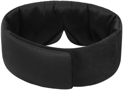 Mulberry Silk Sleeping Eye Mask, ALASKA BEAR Wraparound Style Comfort Ear Muff Blindfold and Soft Headband for Full Blackout and Hair Protection, Adjustable - Image 2