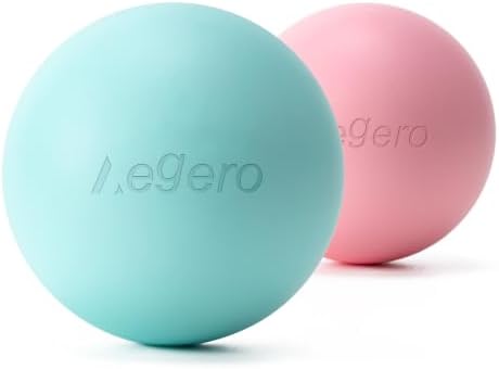 Massage Lacrosse Balls,Yoga Deep Tissue Massage(Mint Green+Sakura Pinke) by Unknown