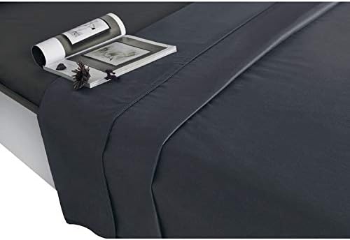 TONGDADA Weighted Blanket Cover (Dark Grey Cotton, 90''x108'' Duvet Cover) - Image 3