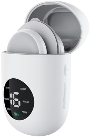Wireless TENS Unit, Health Expert,Protable Massager,Muscle Stimulator with LCD Screen and Charging Box by Unknown
