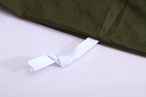 F.Y.Dreams Weighted Blanket Duvet Cover 60x80 inches with 8 Ties,Zipper on Long Side/100% Cotton, Amy Green/Just Duvet Cover - Image 4