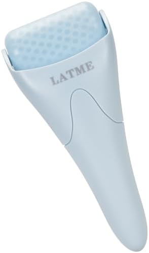 LATME Ice Roller for Face Eyes,Womens Gifts,Face Massager Roller Puffiness Migraine Pain Relief and Minor Injury (Smoggy Blue) by LATME