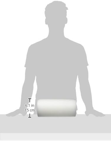 Sammons Preston 43965 High Density Foam Roller for Exercise & Physical Therapy, Round, 6" x 12" - Image 2