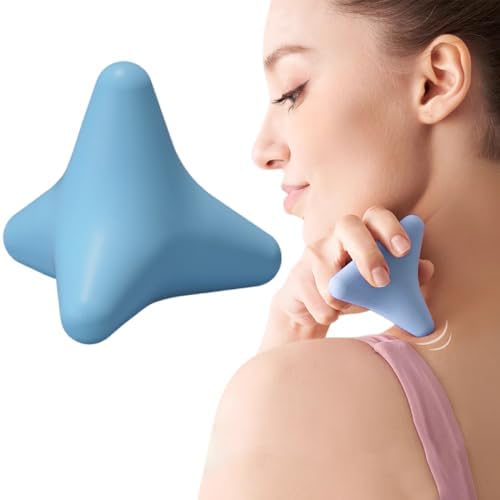 OULIGET Trigger Point Massage Ball,Manual Deep Tissue Fascial Ball,Acupoint Massage Exercise Therapy Tool for Fitness Neck Shoulder Back Foot Stress Relief by OULIGET