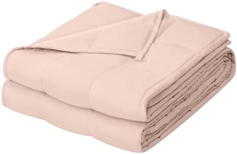 ZonLi Weighted Blanket for Adults (60"x80", 20lbs, Light Pink) - Image 2