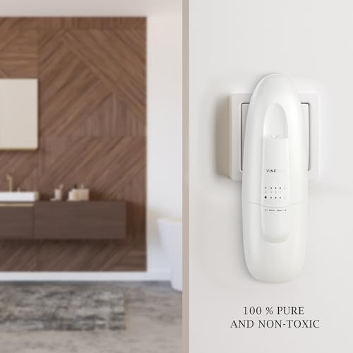 VINEVIDA Studio Plug-in Diffuser for Essential Oils - Discreet 100ml Aroma Diffuser for Home and Office - Automatic Shut-Off for 12 hrs of Continuous Fragrance (White) - Image 4