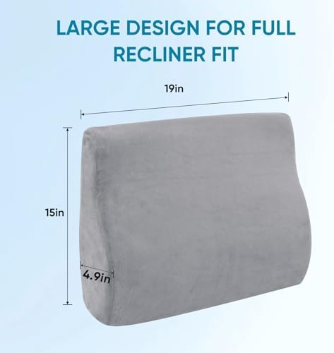 Lumbar Support Pillow for Recliner, Ergonomic Back Support Pillow - Image 5