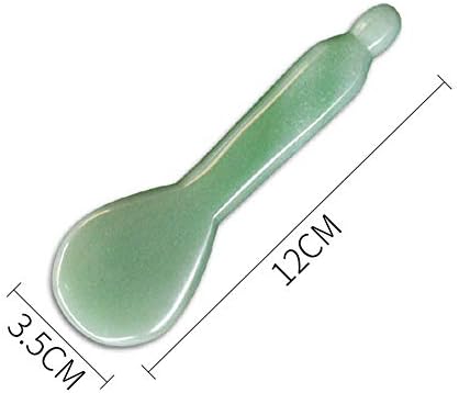 Jade Gua Sha Massage Tools Facial Tool Natural Green Gua Sha Anti Aging Facial Skin SPA for Rejuvenate Skin Anti-Wrinkle Anti Aging - Image 7