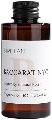 Baccarat Hotel Collection Diffuser Oil – 100mL Luxury Aromatherapy Essential Oil for Diffusers & Waterless Diffusers – Premium Fragrance for Home & Office by Unknown