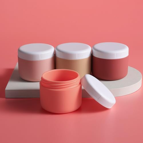 Kuangre Travel Containers for Toiletries, Silicone Cream Jars BPA-Free, Leak-proof 3oz Travel Size Containers, Portable Size Silicone Jars with Lid for Cosmetic Face Hand Body Cream (4 Pack) - Image 7