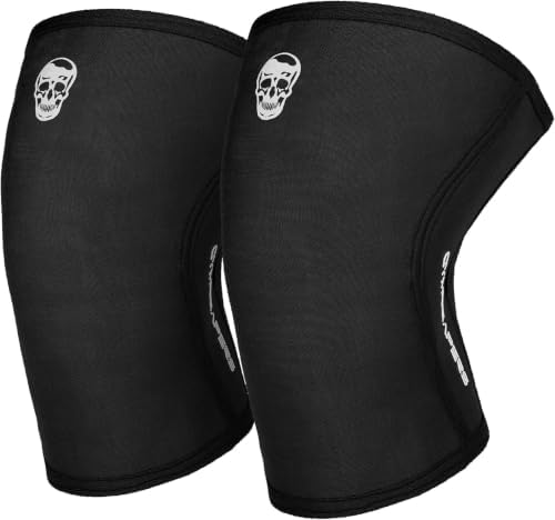 Gymreapers 5MM Knee Sleeves for Weightlifting, Squats, Powerlifting, and Functional Training – Compression Knee Support for Men & Women – Joint Protection & Recovery – Pair by Gymreapers
