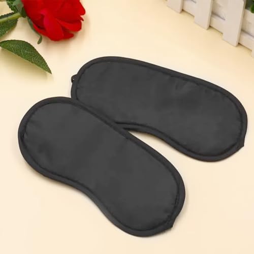Sleep Mask for Women and Men Eye Mask, Comfortable Soft Eye Shade Cover for Travel, Black 1 Pcs - Image 5