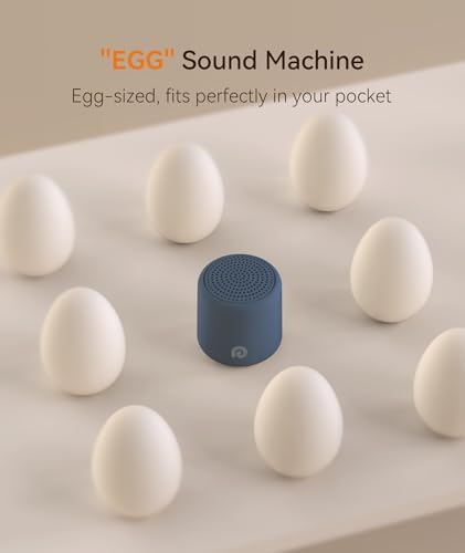 Dreamegg Travel White Noise Machine - Portable Sound Machine for Baby Adults, Travel Sound Machine for Sleep, 16 Nature Sound, Timer, White Noise Machine for Sleeping Gift, Navy - Image 2