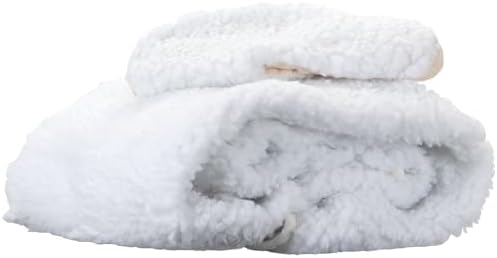 ForPro Premium Pro Fleece Massage Table Pad Set, Extra Soft, Hypoallergenic, Includes Massage Table Pad and Face Rest Cover, 31” W x 72” L, White - Image 6