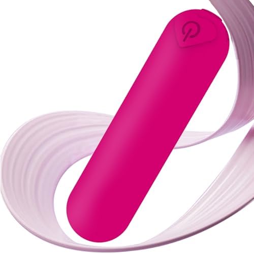Mini Handheld Electric Back Massager Waterproof Quite Massager, Portable Massager for Back Neck Shoulder Body,Rose Red - Image 3